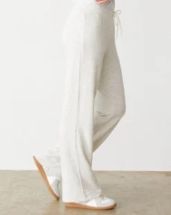 MONROW Supersoft Straight Leg Vintage Sweat ASH New