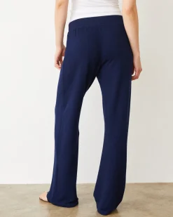 MONROW Supersoft Straight Leg Vintage Sweat NAVY Online