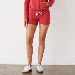 MONROW Supersoft Vintage Shorts CHERRY Store