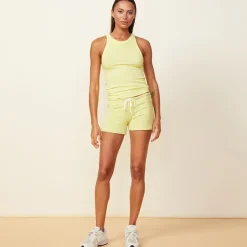 MONROW Supersoft Vintage Shorts CITRON Fashion