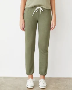 MONROW Supersoft Vintage Sweats ARMY Cheap