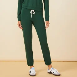 MONROW Supersoft Vintage Sweats EVERGREEN Sale