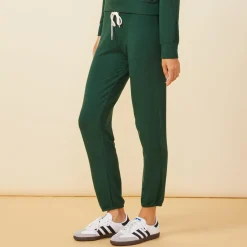 MONROW Supersoft Vintage Sweats EVERGREEN Sale