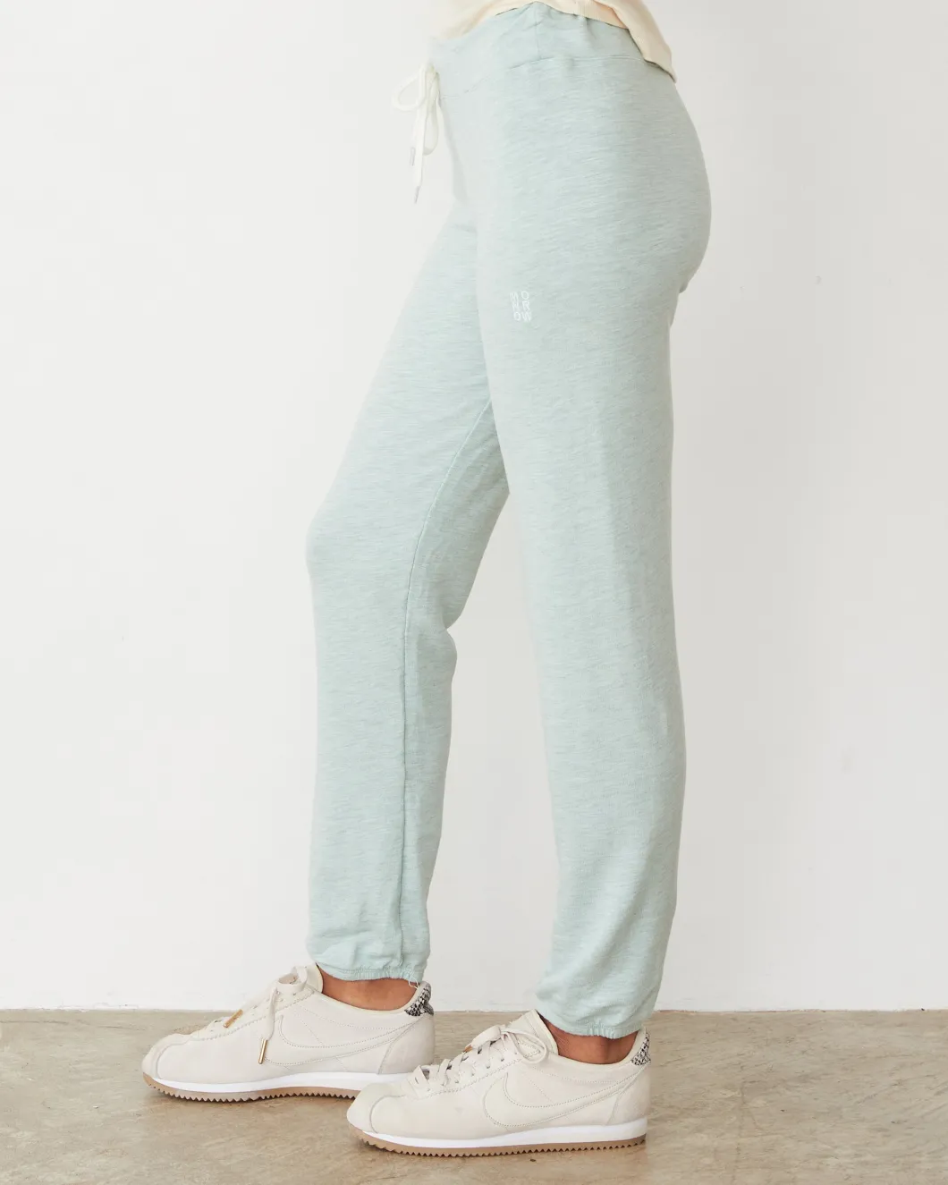 MONROW Supersoft Vintage Sweats SEAFOAM Hot