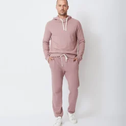 MONROW Supersoft Vintage Sweats - Color ROUGE Clearance