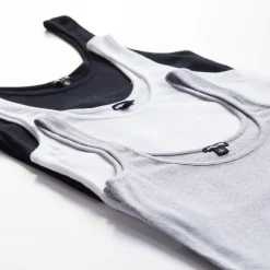 MONROW Supimafine Rib Scoop Neck Tank Set - Assorted Colors ASSORTEDCOLORS Flash Sale