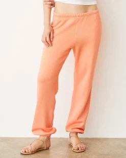 MONROW Teddy Fleece Relaxed Sweat SORBET Best Sale