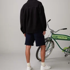 MONROW Teddy Fleece Shacket BLACK Store