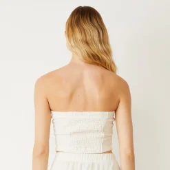 MONROW Terry Cloth Tube Top PEARL Shop