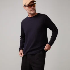 MONROW Thermal Long Sleeve Crew BLACK Online