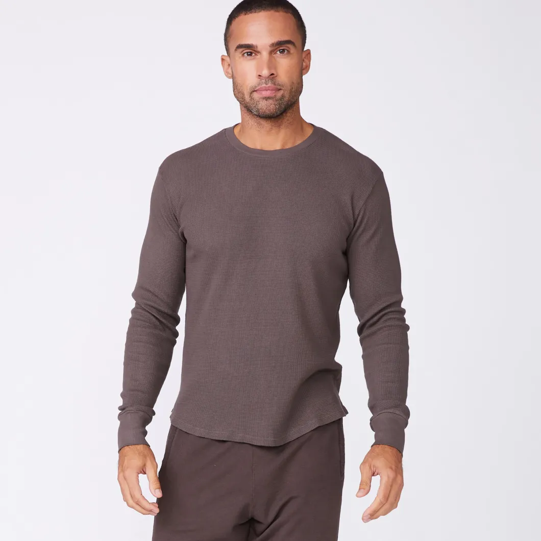 MONROW Thermal Long Sleeve Crew COCOA Online