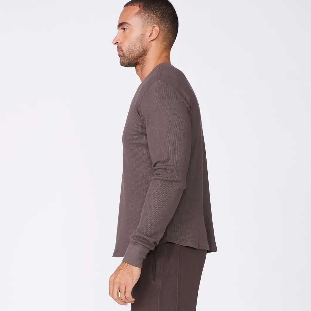 MONROW Thermal Long Sleeve Crew COCOA Online