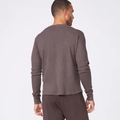 MONROW Thermal Long Sleeve Crew COCOA Online