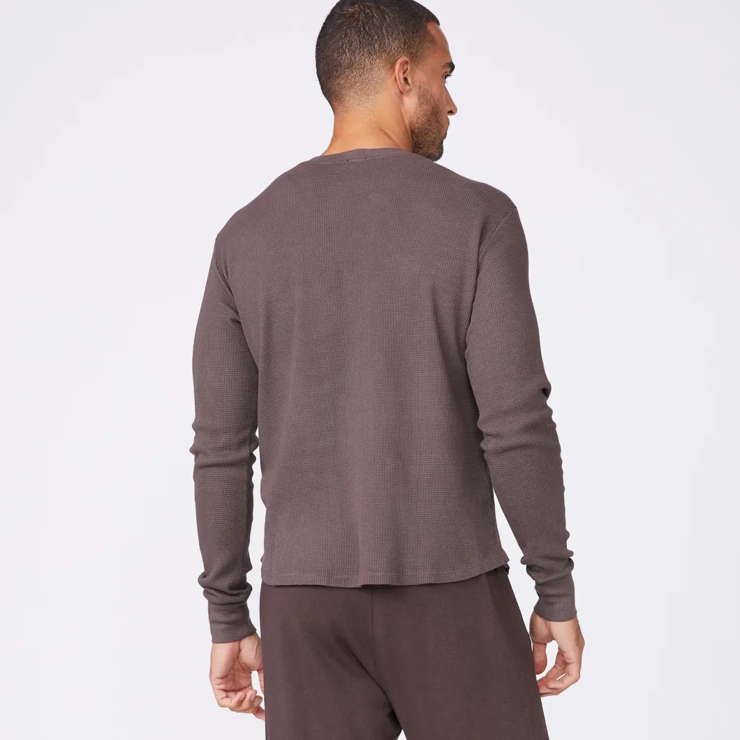 MONROW Thermal Long Sleeve Crew COCOA Online