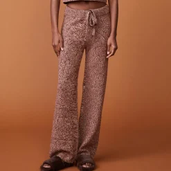 MONROW Wool Cashmere Lounge Pant POMEGRANATE Best