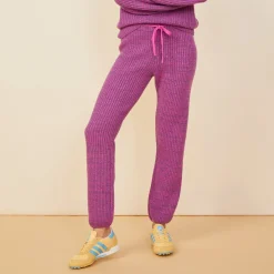 MONROW Wool Cashmere Space Dye Vintage Sweat ACAI Sale