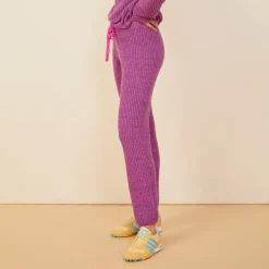 MONROW Wool Cashmere Space Dye Vintage Sweat ACAI Sale